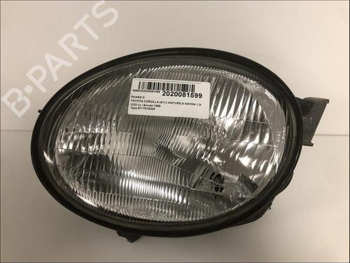 Used Left headlight Left headlight TOYOTA COROLLA Compact (_E10_) [1992-1999] 33584269 33584269