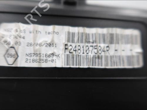 Used Instrument cluster Instrument cluster RENAULT MASTER III Van (FV) 2.3 dCi 100 FWD (FV0A, FV0B, FV0G, FV0K, FV0H) (101 hp) 33575116 33575116