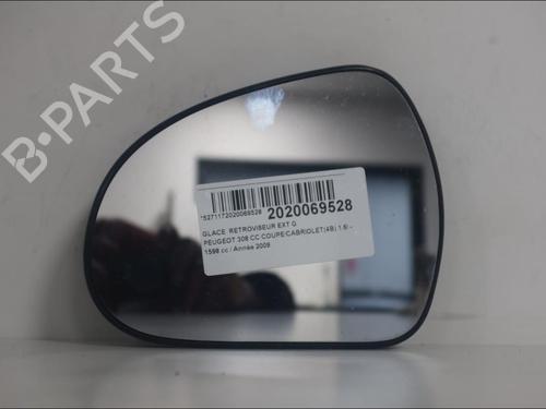 Used Left mirror glass Left mirror glass PEUGEOT 308 CC (4B_) 1.6 16V (120 hp) 33577275 33577275