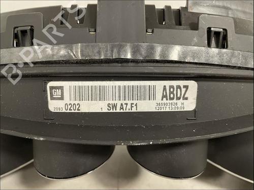Used Instrument cluster Instrument cluster OPEL INSIGNIA A (G09) [2008-2017] 33574846 33574846