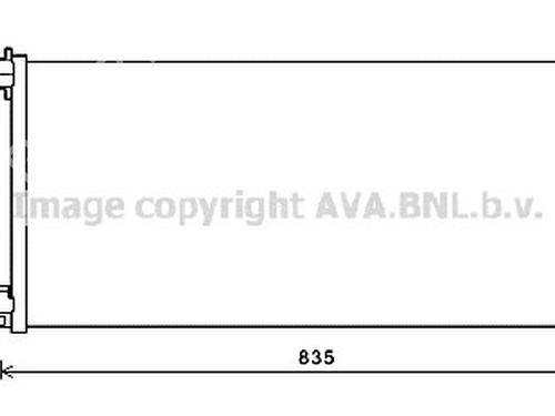 Used AC radiator AC radiator OPEL VIVARO B Van (X82) 1.6 CDTI (05) (116 hp) 35913959 35913959