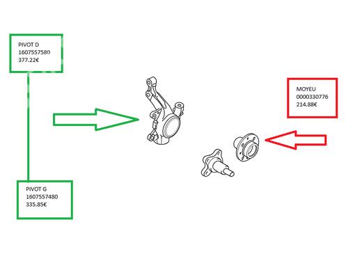 Venstre Styrespindel Lejehus Venstre Styrespindel Lejehus CITROËN C3 I (FC_, FN_) [2002-2013] 33837555 33837555