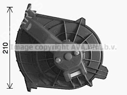 Used Heater blower motor Heater blower motor RENAULT KANGOO / GRAND KANGOO II (KW0/1_) 1.5 dCi 110 (KW06, KW12) (110 hp) 35910396 35910396