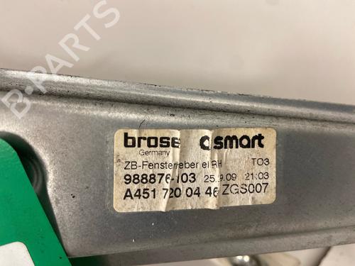 Front right window mechanism SMART FORTWO Coupe (451) 0.8 CDi (451.301) | BP36579642C23 - Image 2