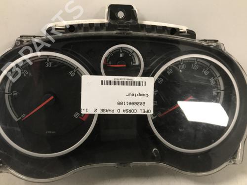 Used Instrument cluster Instrument cluster OPEL CORSA D (S07) 1.3 CDTI (L08, L68) (75 hp) 33708497 33708497