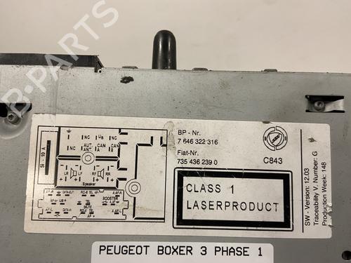 radio-peugeot-boxer-van-2006-36247555 main image