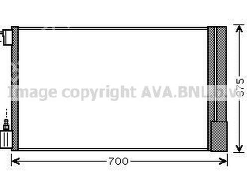 Used AC radiator AC radiator OPEL INSIGNIA A Saloon (G09) [2008-2017] 33851364 33851364