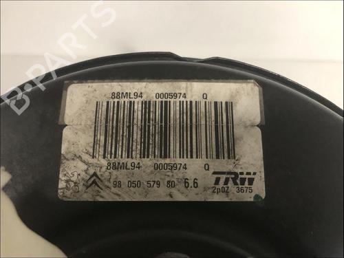 Used Servo brake Servo brake PEUGEOT 208 I (CA_, CC_) 1.6 HDi (92 hp) 33581078 33581078