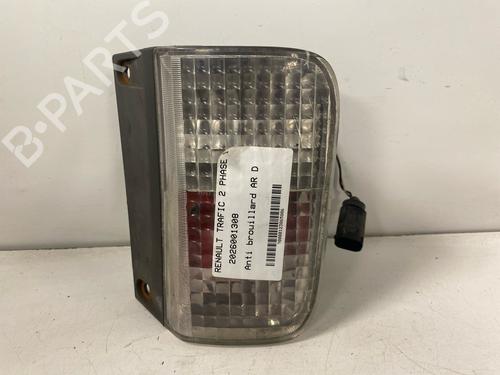 Used Rear fog light Rear fog light RENAULT TRAFIC II Van (FL) 1.9 dCi 100 (FL0C, FL0K, FL0B) (101 hp) 34480283 34480283