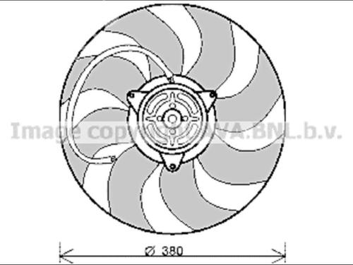 radiator-fan-audi-a4-b7-avant-8ed-2004-2005-2006-2007-2008-35906867 main image