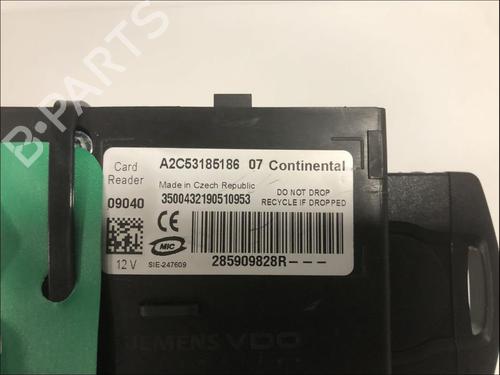 Used Card reader Card reader RENAULT MEGANE III Hatchback (BZ0/1_, B3_) [2008-2026] 33581394 33581394