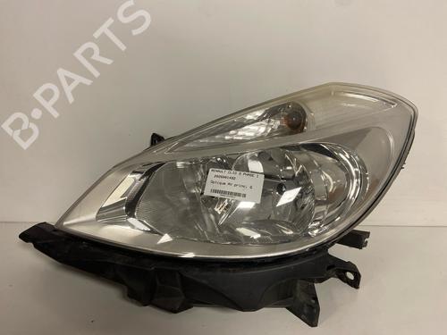 Used Left headlight Left headlight RENAULT CLIO III (BR0/1, CR0/1) 1.2 16V (BR0P, CR0P) (101 hp) 34227320 34227320