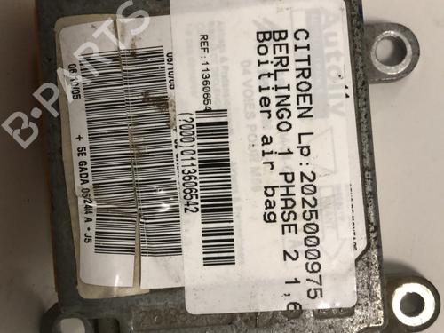 Used ECU airbags ECU airbags CITROËN BERLINGO / BERLINGO FIRST Box Body/MPV (M_) 1.6 HDI 75 (MB9HW) (75 hp) 33594593 33594593