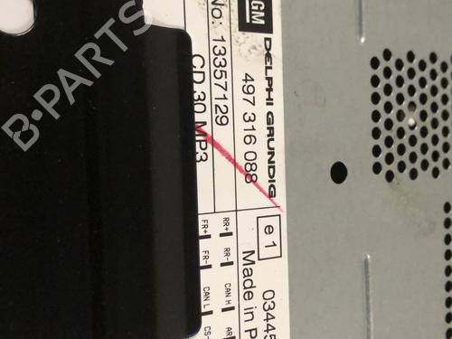 Radio OPEL CORSA D (S07) 1.3 CDTI (L08, L68) | BP33598387E6 - Image 3