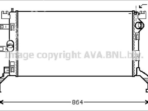water-radiator-renault-laguna-iii-bt01-2007-2008-2009-2010-2011-2012-2013-2014-2015-35908299 main image
