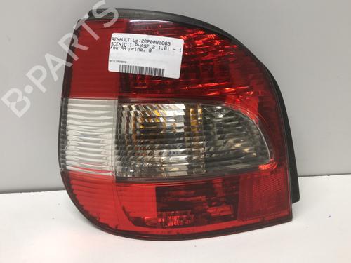 Used Left taillight Left taillight RENAULT SCÉNIC I MPV (JA0/1_, FA0_) [1999-2010] 33597661 33597661