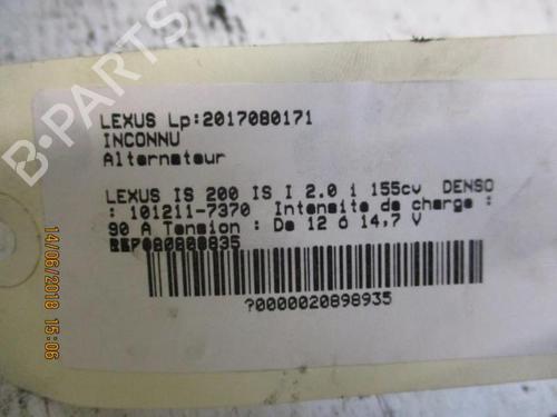 Alternator LEXUS IS I (_E1_) 200 (GXE10) | BP37752421M7 - Image 4