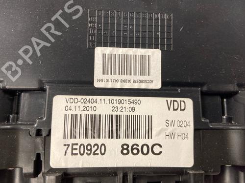 Cuadro instrumentos Cuadro instrumentos VW TRANSPORTER T5 Van (7HA, 7HH, 7EA, 7EH) 2.0 TDI (84 hp) 37229639 37229639
