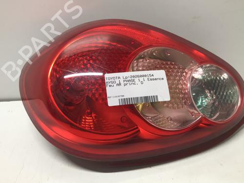 Used Right taillight Right taillight TOYOTA AYGO (_B1_) 1.0 (KGB10_, KGB10R) (68 hp) 33599442 33599442