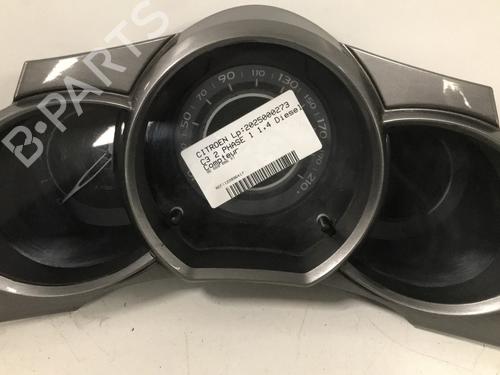 Used Instrument cluster Instrument cluster CITROËN C3 II (SC_) 1.4 HDi 70 (SC8HZC, SC8HR0, SC8HP4) (68 hp) 33990245 33990245