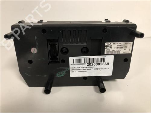 Used Climate control Climate control CITROËN XSARA PICASSO (N68) 2.0 HDi (90 hp) 33586674 33586674