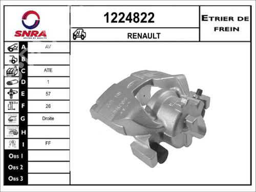 Used Right front brake caliper Right front brake caliper 36574340 36574340