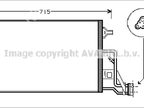 AC-Kondensator AC-Kondensator VW PASSAT B5.5 (3B3) 1.9 TDI (130 hp) 35906465 35906465