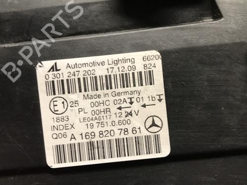 Used Right headlight Right headlight MERCEDES-BENZ B-CLASS Sports Tourer (W245) B 200 CDI (245.208) (140 hp) 33601152 33601152