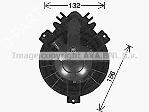 heater-blower-motor-mini-mini-r50-r53-2001-2002-2003-2004-2005-2006-34569308 main image