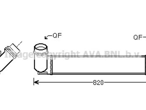 Intercooler Intercooler RENAULT SCÉNIC III (JZ0/1_) 1.5 dCi (110 hp) 34218843 34218843