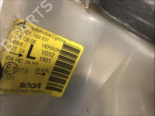 Left headlight SMART FORTWO Coupe (450) 0.7 (450.352, 450.332) | BP33582641C28 - Image 2