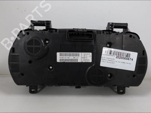 Used Instrument cluster Instrument cluster RENAULT ESPACE V (JR_) 1.6 TCe 200 (200 hp) 33574833 33574833