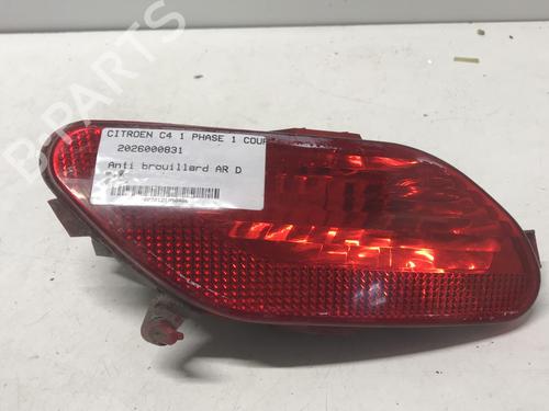 Used Rear fog light Rear fog light CITROËN C4 Coupe (LA_) 1.6 HDi (90 hp) 33602415 33602415