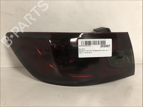 Used Left taillight Left taillight RENAULT CLIO IV (BH_) 1.5 dCi 90 (90 hp) 33578537 33578537
