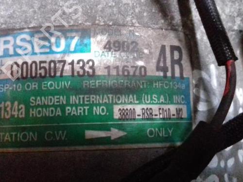 AC-Kompressor AC-Kompressor HONDA CIVIC VIII Hatchback (FN, FK) 2.2 CTDi (FK3) (140 hp) 36047637 36047637