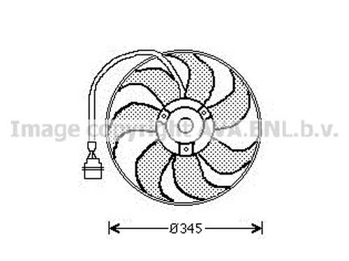Used Radiator fan Radiator fan SKODA FABIA I Combi (6Y5) 1.4 (60 hp) 36579357 36579357