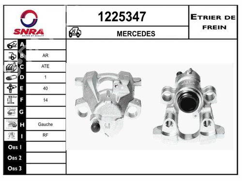 left-rear-brake-caliper-mercedes-benz-m-class-w164-2005-2006-2007-2008-2009-2010-2011-2012-35915105 main image