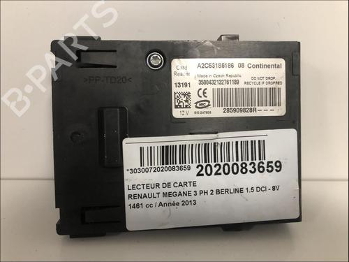 Used Card reader Card reader RENAULT MEGANE III Hatchback (BZ0/1_, B3_) 1.5 dCi (BZ0C) (90 hp) 34615235 34615235