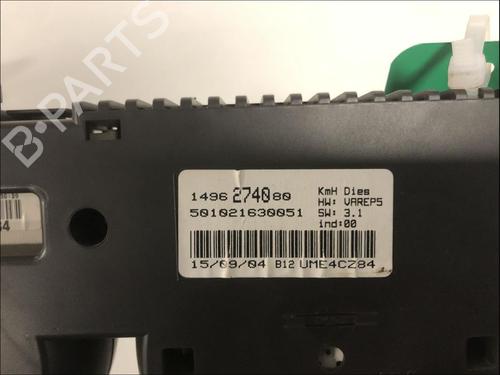 Used Instrument cluster Instrument cluster PEUGEOT 807 (EB_) 2.2 HDi (128 hp) 33577948 33577948