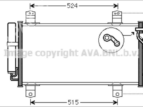 AC radiator MAZDA 6 Hatchback (GH) | BP33587727M32 - Image 2