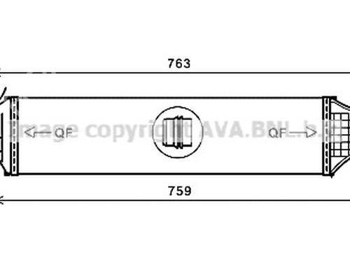Intercooler Intercooler MERCEDES-BENZ B-CLASS Sports Tourer (W246, W242) B 220 CDI / d (246.203) (170 hp) 36816862 36816862