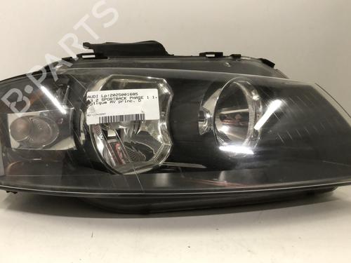 Used Right headlight Right headlight AUDI A3 Sportback (8PA) 1.6 (102 hp) 33597546 33597546
