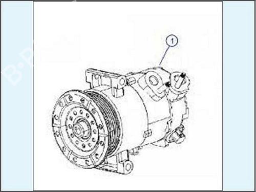 AC compressor OPEL CORSA D (S07) 1.3 CDTI (L08, L68) | BP33582557M34 - Image 2