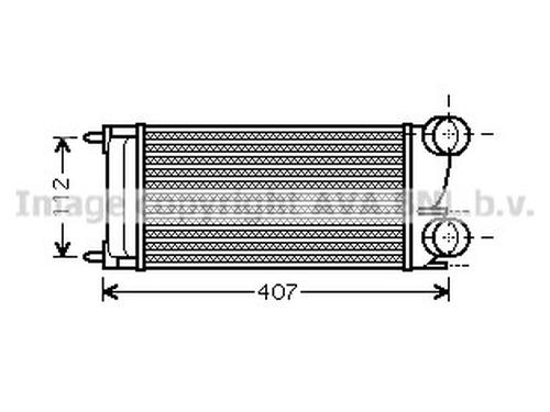 Intercooler Intercooler PEUGEOT 5008 (0U_, 0E_) 1.6 HDi (110 hp) 35913708 35913708
