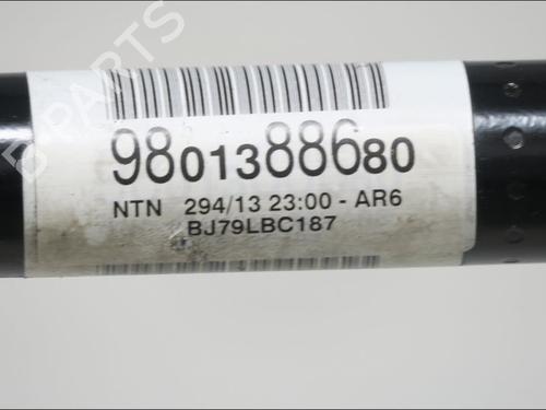 Used Right front driveshaft Right front driveshaft CITROËN C3 II (SC_) 1.0 VTi 68 (68 hp) 33573541 33573541