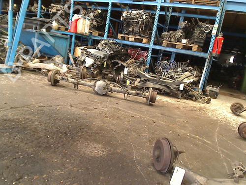 Used Rear axle Rear axle MERCEDES-BENZ SPRINTER 2-t Van (B901, B902) 212 D (901.461, 901.462, 902.461, 902.462) (122 hp) 34661840 34661840
