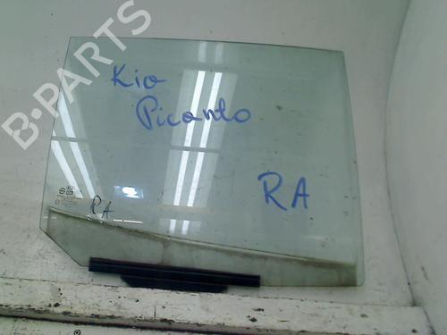Dør rude højre bagtil Dør rude højre bagtil KIA PICANTO I (SA) 1.1 (65 hp) 34666240 34666240
