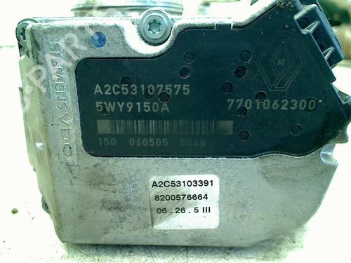 Used Throttle body Throttle body RENAULT LAGUNA II (BG0/1_) 1.9 dCi (BG1A, BG1V) (130 hp) 34658988 34658988