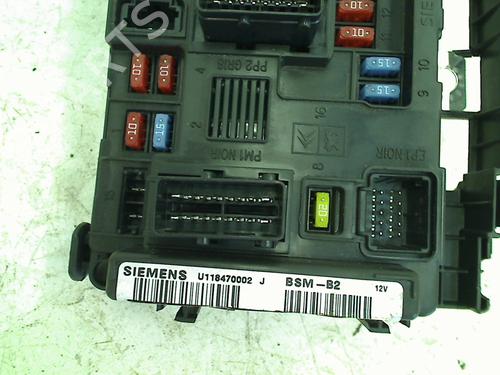 Used Fuse box Fuse box CITROËN BERLINGO / BERLINGO FIRST Box Body/MPV (M_) 2.0 HDI 90 (MBRHY, MCRHY) (90 hp) 34650866 34650866