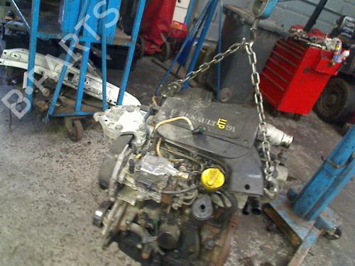 Used Engine Engine RENAULT SCÉNIC I MPV (JA0/1_, FA0_) 1.9 dTi (JA1U) (80 hp) 34655627 34655627